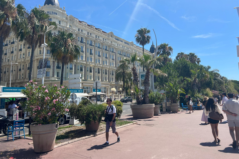 Cannes: Tour Cannes & Antibes in a 1956 Cadillac Cabriolet Private hire