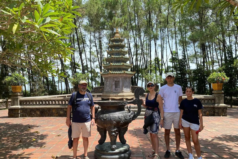 Explore Hue's Royal Legacy: Tombs, Temples & Culture Option 3: Choose Your Favorite 4 Attractions with Driver