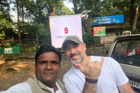 Mumbai: Kanheri Caves Guided Tour Kanheri Caves+Temple+Village+Tiger safri ( pickup & drop)