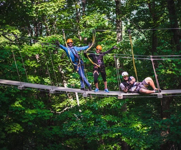 Saluda: Zipline Canopy Tour with Rappels and Skybridge