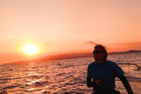 2 hours sunset sailing in a sailboat in Platja d'Aro 2 hours sunset sailin in a sailboat in Platja d'Aro