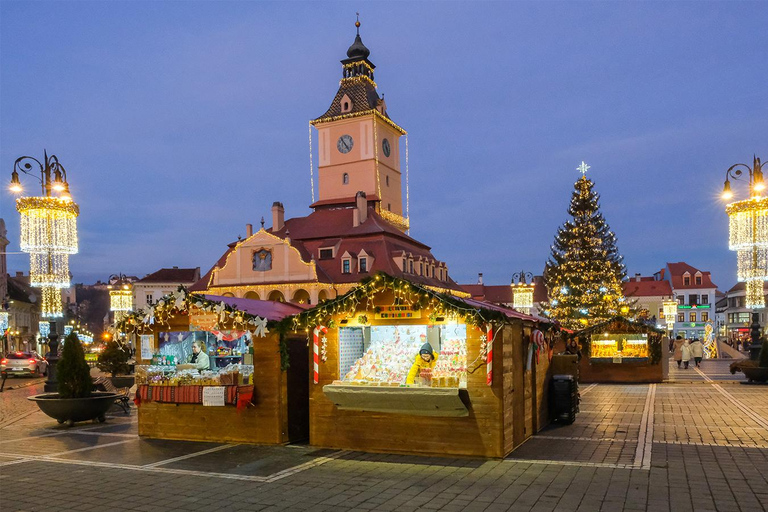 布拉索夫圣诞之旅，在锡纳亚和普雷德尔停留布拉索夫圣诞之旅（含锡纳亚和普雷德尔）