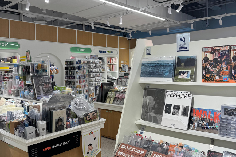 Séoul : Hongdae, KPOP, Webtoon&amp;Game, visite à pied des cafés à thème