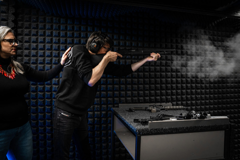 Prague: Target Gun Shooting Experience with Hotel Pickup Prague Target Gun Shooting & Transport & 3 Guns - 25 Shots