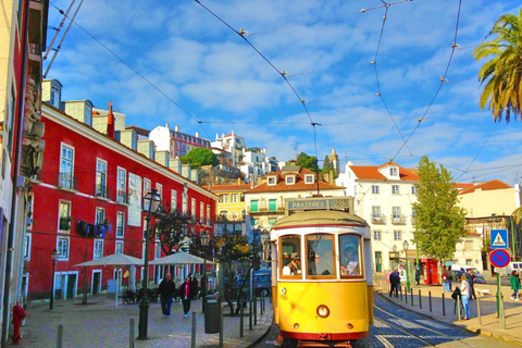 Lissabon: Tram 28 inträdesbiljett med ljudguide och 24-timmarspass