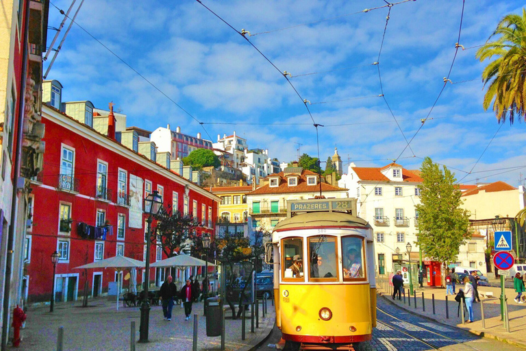 Lisboa: Ticket de entrada al tranvía 28 con audioguía y pase de 24 horas