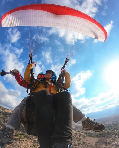 Marrakech: Paragliding, Camel Ride, and Berber Camp Tour