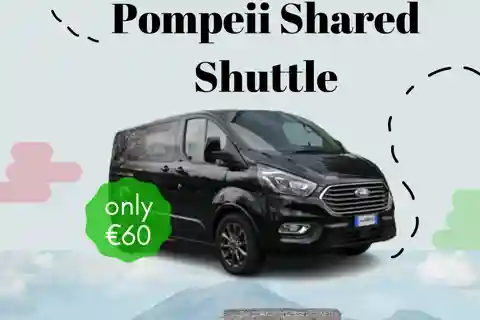 Naples: Shared Shuttle Service to Pompeii with Return