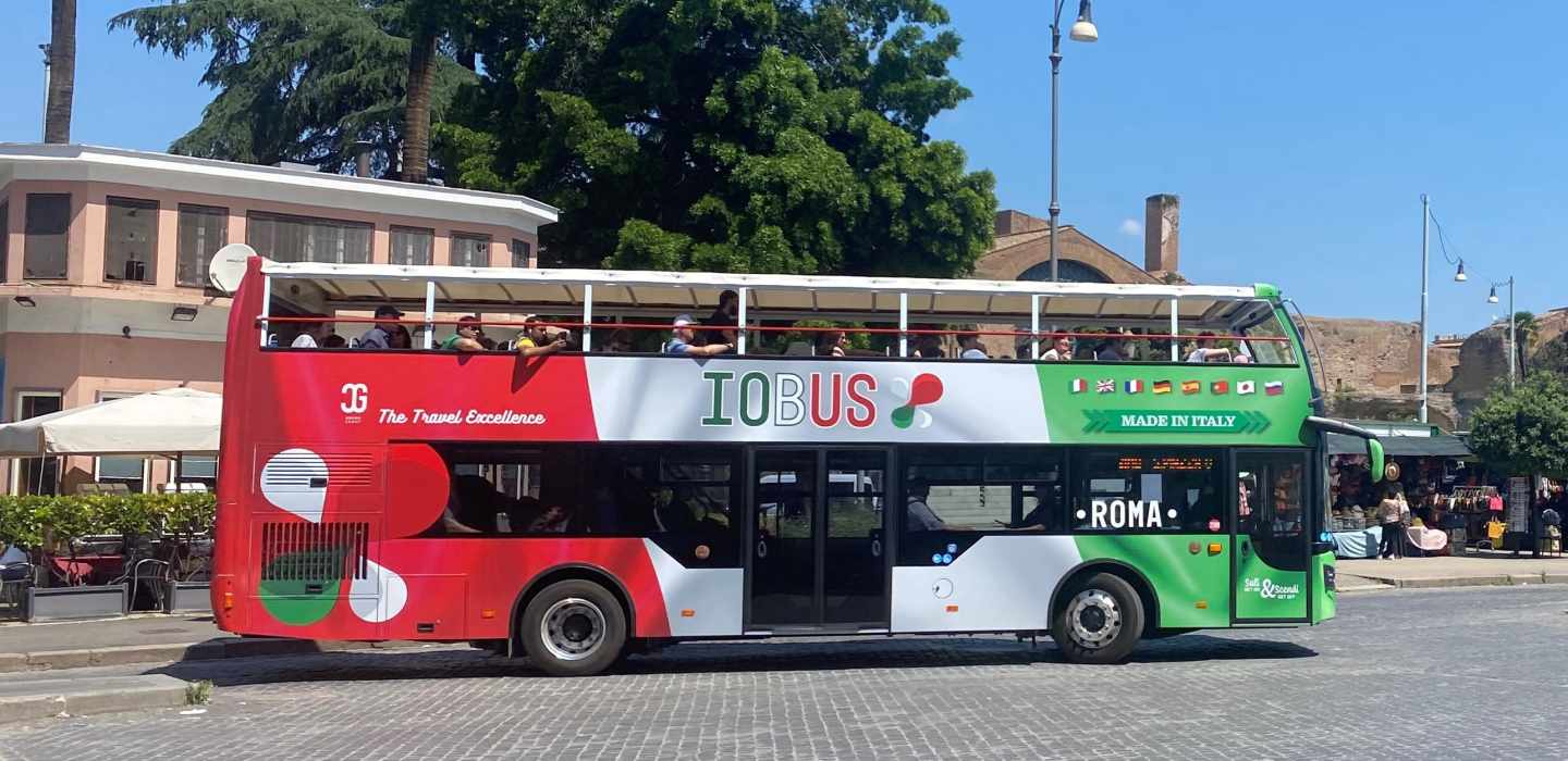 Rom: Hop On Hop Off Open-Bus Tour Ticket