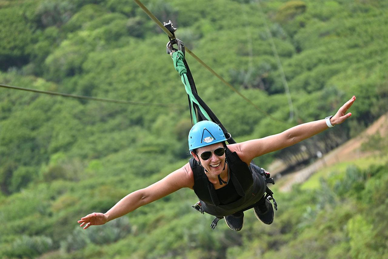 Excursión Extrema + Aventura Tirolina - 13 líneas