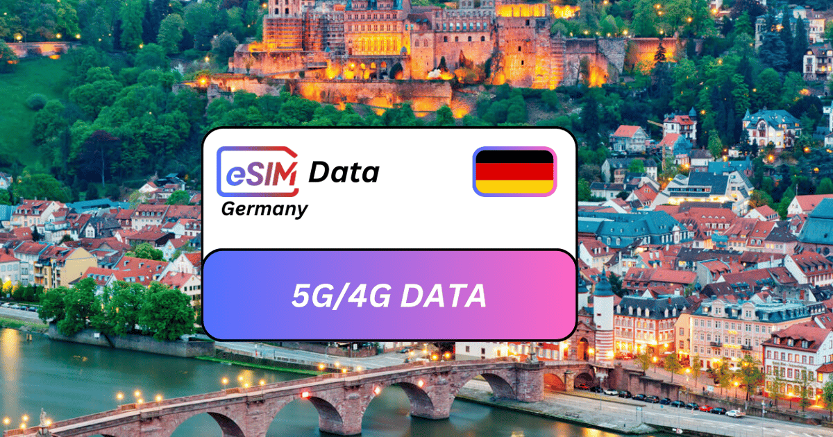 Heidelberg: Germany eSIM Tourist Roaming Data Plan | GetYourGuide