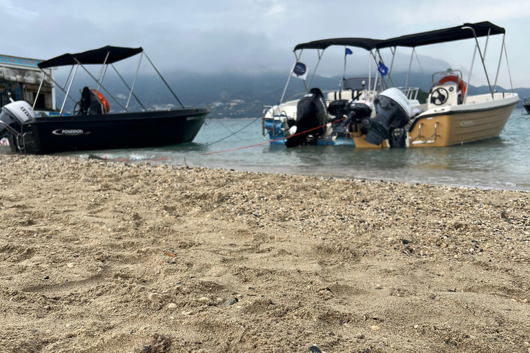 Zante: Tour in motoscafo del Parco Marino di Laganas con nuoto