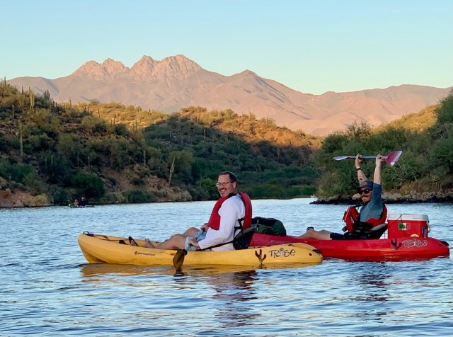 Visit Phoenix/Mesa Guided Kayaking Trip on Saguaro Lake in Mesa, Arizona