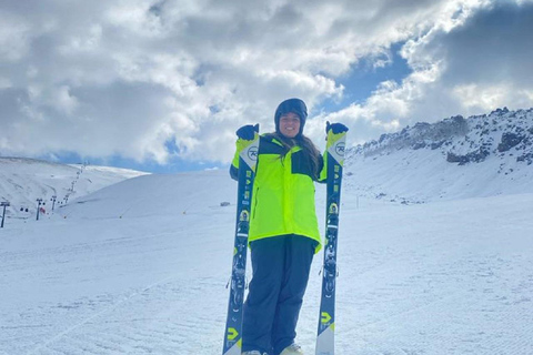 Tour de esqui em Erciyes com instrutor profissional da Capadócia