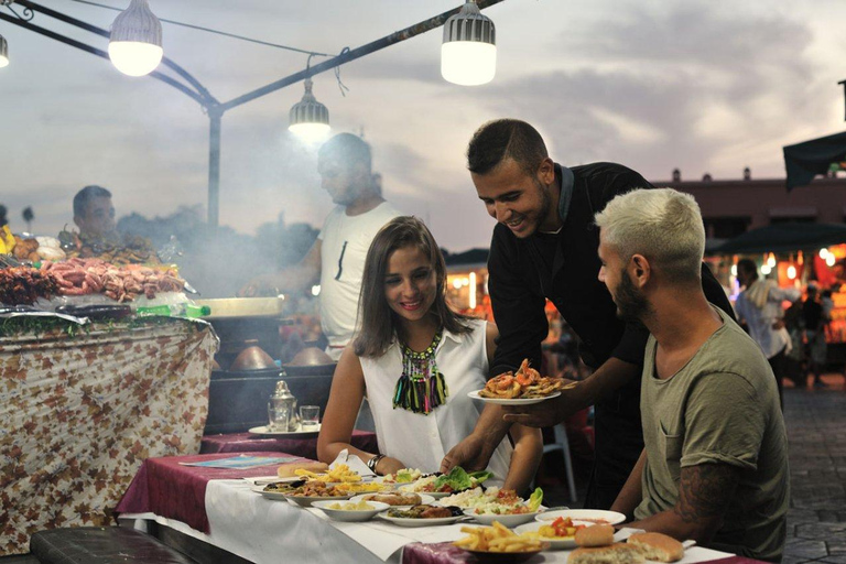 Marrakech: Tour gastronomico autentico del Marocco con cena