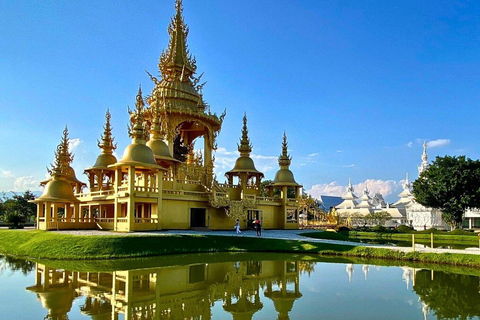 Chiang Mai: Templos do Buda Branco, Azul e Grande em Chiang Rai