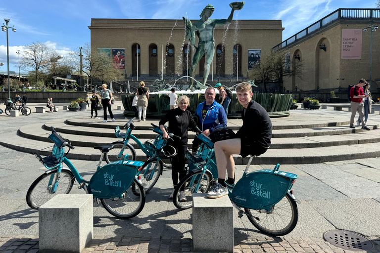 Göteborg : Tour de ville à vélo avec transfertGöteborg: visite à vélo des points forts de la ville avec transfert