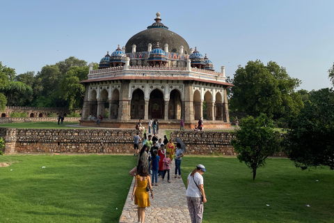 From Delhi Airport: Layover Guided Old &amp; New Delhi TourFull Day New &amp; Old Delhi Tour With Car, Guide &amp; Entry Fees