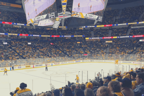 Nashville: Nashville Predators Ice Hockey Game Ticket Upper Sideline
