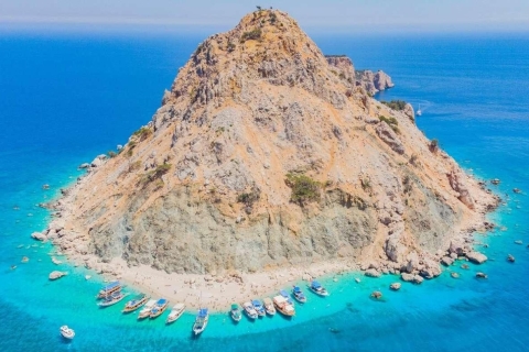 From Side/Alanya: Suluada Island Boat Trip with Lunch Suluada Boat Trip with Transfer from Side