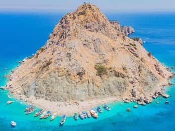 From Side/Alanya: Suluada Island Boat Trip with Lunch