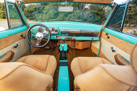 Monterey & Big Sur: 1954 Chevy Bel Air Convertible Rental