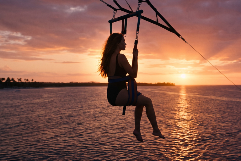 Punta Cana Parasailing Adventure: Panoramic Flight over the Caribbean Punta Cana Parasailing Adventure: Panoramic Flight over the Caribbean