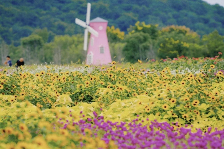 Shanghai: Tongjian Lake Kayaking, Lingshan Cave & Flowers