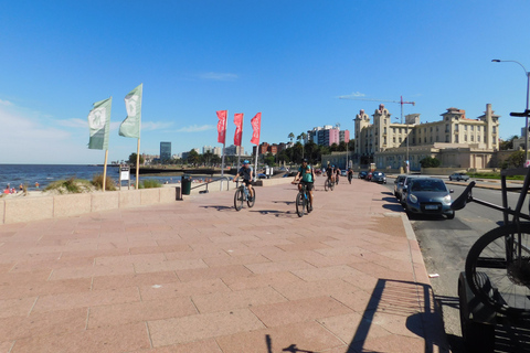 Montevideo : Croisière commentée à vélo pour les passagers de la croisière