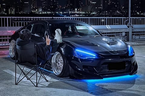 Tokyo: Daikoku Car Night Meet Tour in a 86 Pandem (cheapest