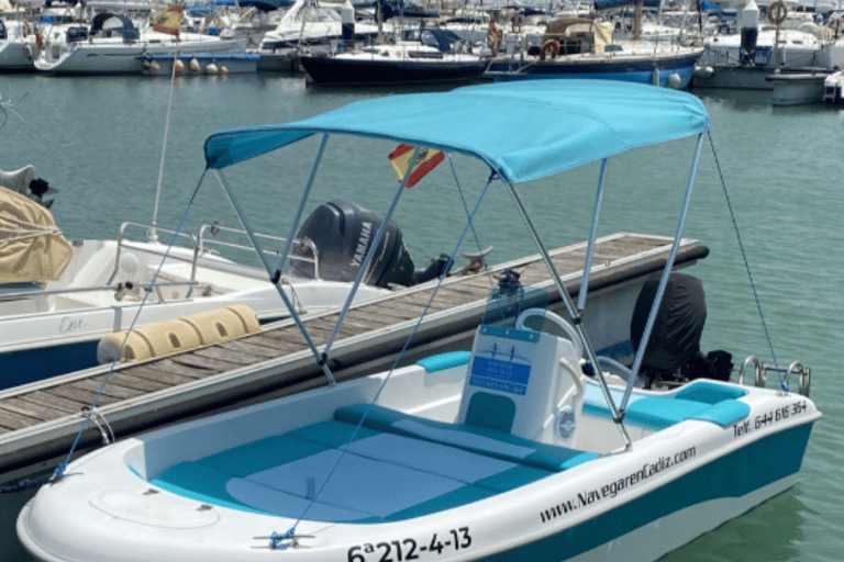 Cádiz: Alquiler de barcos sin licencia