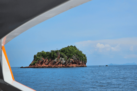 Krabi: Viagem de 1 dia à Ilha Hong e às 4 Ilhas com a Neptune Speedboat