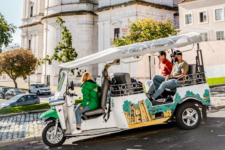 Lisbonne : vieille ville et Belém lors d'une visite personnalisée en tuk-tukVisite privée de 3 heures