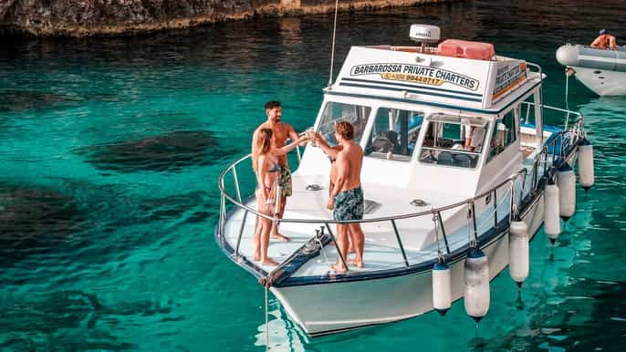 Comino: Blue Lagoon, Santa Maria i jaskinie Crystal Lagoon