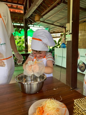 Cooking Class in Tra Que Organic Vegetable Village