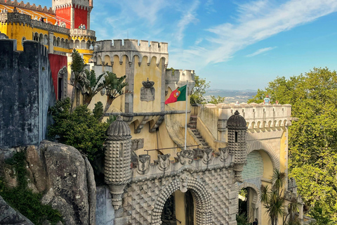 From Lisbon: Sintra Half-Day Tour with Pena Palace Tickets Small Group Tour with Pena Palace Tickets