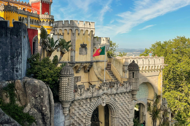 From Lisbon: Sintra Half-Day Tour with Pena Palace Tickets Small Group Tour with Pena Palace Tickets