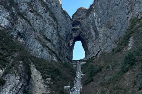 1-Day Private Tour to Tianmen Mountain & Glass Bridge