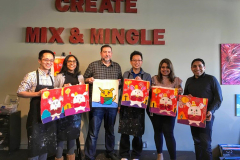 San Mateo: Team Tie-Dye Experience z Create Mix &amp; Mingle