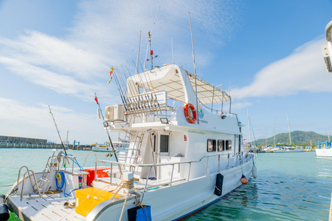 Phuket: Racha Yai Island Fishing & Snorkeling Tour w/ Pickup