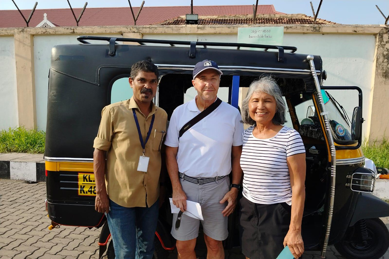 Kochi : Visite touristique en tuk-tuk avec prise en charge depuis le bateau de croisière