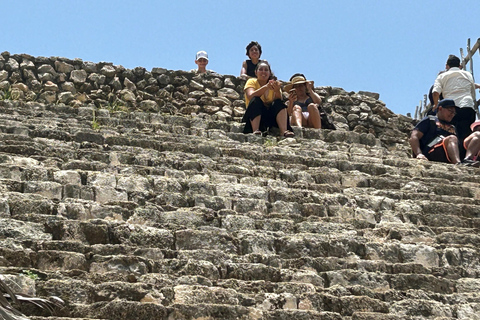 Da Riviera Maya: Excursão a Chichen Itza e Ek Balam com almoçoPonto de encontro em Tulum