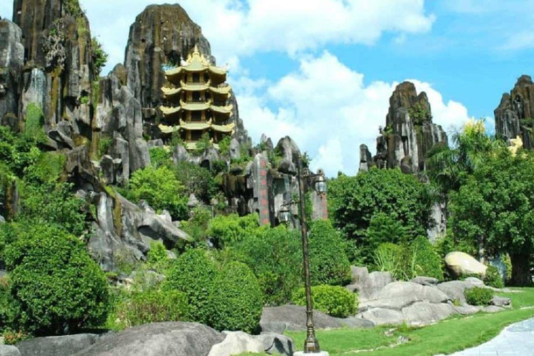 Montanhas de mármore-Montanhas dos macacos-Caverna Am Phu Excursão matinal