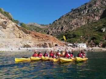Moraira: Kayak trip from Moraira to Benitachell