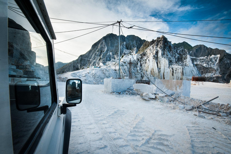 Från Florens: Dagsutflykt till Pisa, Lucca och Carrara Marble