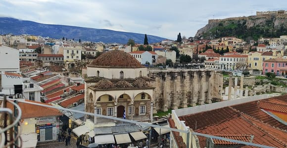 Athens: Guided Sunset Walking Tour with Acropolis Views