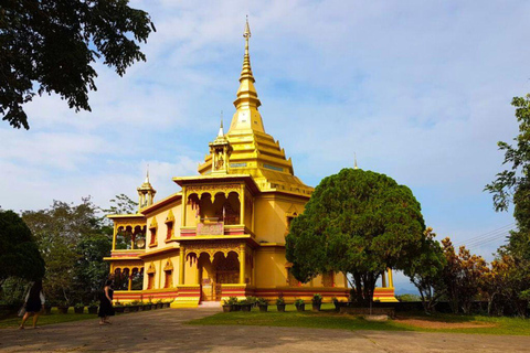 Luang Prabang: Biking, Trekking and Waterfall Private Tour