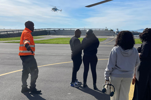 Le Cap : visite en hélicoptère (prise en charge à l&#039;hôtel)