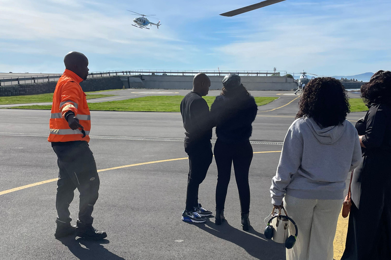 Le Cap : visite en hélicoptère (prise en charge à l&#039;hôtel)
