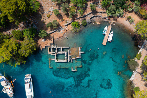 Fethiye to Marmaris: 4 Night Premium Gulet Cruise with A/C